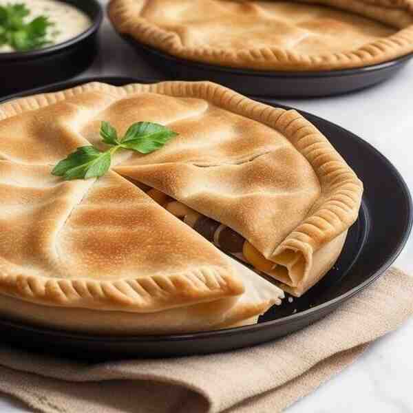 Мясной пирог из лаваша